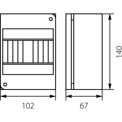 Surface-mounted switchgear - RNO 5