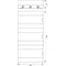 Surface-mounted switchgear SRn-3x12 (36) (N+PE)
