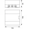Surface-mounted switchgear SRn-6 (N+PE)