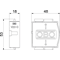 Surge arrester insert 220V V20-C 0-280