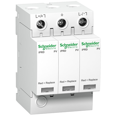 Surge arrester iPRD-DC40r-T2-3-1000 3-pole Type2 65 kA with contact