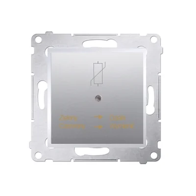 Surge arrester (module), silver (metallic)