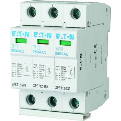 Surge arrester type 1+2 (class B+C) SPBT12-280/3
