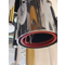 Suspension tube 111 surplomb chrome câble rouge