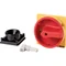 SVB-P3/M Handles for P3-…/XM, red/yellow, lockable, for metal axle, detachable assembly