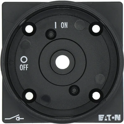 SVB-SW-T0 Drehknopf, schwarz, abschließbar, für T0