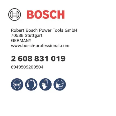 Свердла SDS plus-3 для ударного свердління 8 x 100 x 160 мм 2608831019