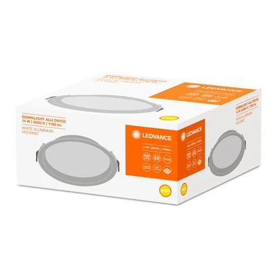 Svítidlo DOWNLIGHT ALU DN150 14W 3000K WT IP44