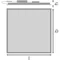 Svítidlo PANEL COMFORT 600 P 33W 840 U19 PS