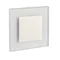 Світильник для сходів LED APUS 0.8W 13lm 12V 3000K IP20 квадрат срібний