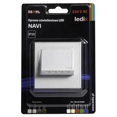 Світильник NAVI LED 230V AC надземний WW алюміній