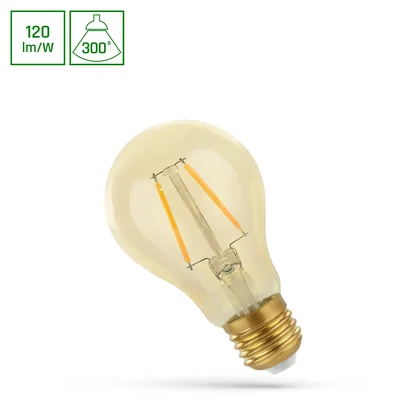 Світлодіодна лампа GLS E-27 230V 2W COG WW RETROSHINE SPECTRUM