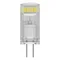 Світлодіодна лампа PIN 12V P 1.5W 827 Прозора G4