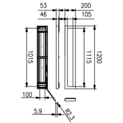 Світлодіодна стельова панель Philips Ledinaire SM060C G2 33 Вт 3400; 4000 лм, 4000K LED34_40S/840 PSU W20L120 NOC, 5-річна гарантія