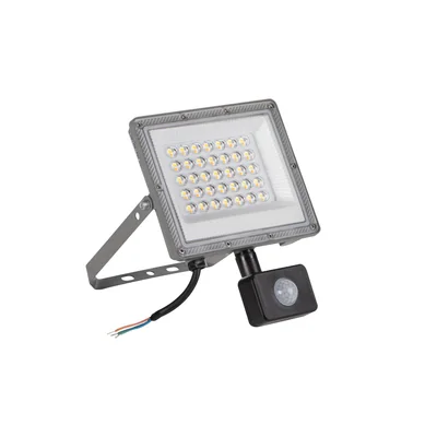 Світлодіодний прожектор ACTE 30W CCT SE GR з датчиком руху PIR