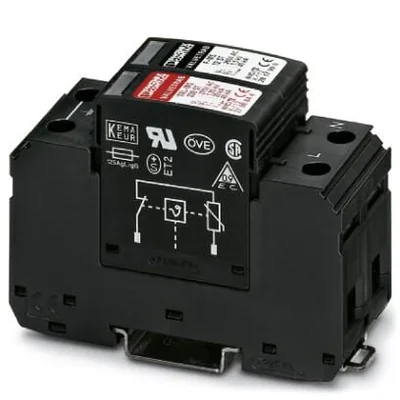 Svodič přepětí Phoenix Contact 230AC, typ T2, bez pouzdra, uspořádání 1+1