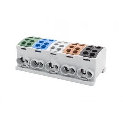 Svorka HLK 5x125A-2 (1x35,1x25 / 1x35,1x25) (3L+N+PE) IP20