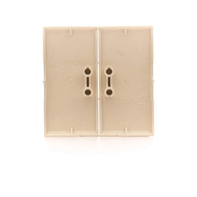 SW6/2M cream double stair switch push-buttons