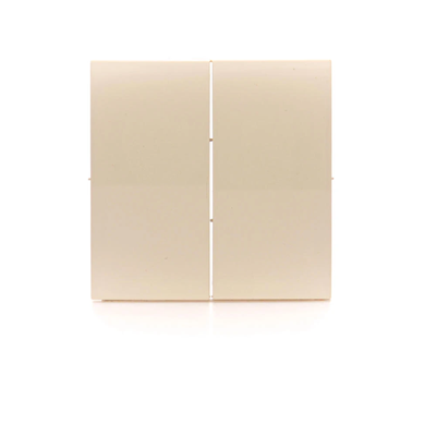 SW6/2M cream double stair switch push-buttons