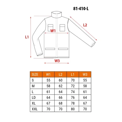 Sweat-shirt de travail BASIC, taille L/52