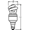 Świetlówka kompaktowa zintegrowana 5W E14 230V 250lm WW