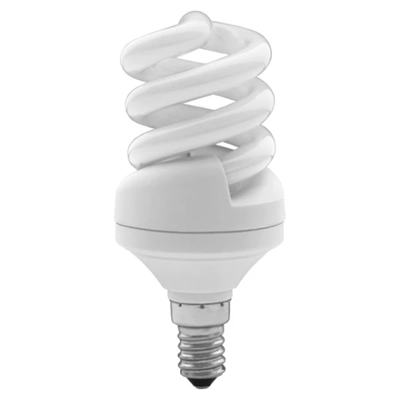 Świetlówka kompaktowa zintegrowana ETU-MSS 9W E14 230V 500lm WW