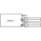 Świetlówka niezintegrowana Dulux D/E 26W G24q-3 1800lm NW
