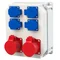 ŚWINOUJSCIE Appareillage fixe 2x CEE 16A 5P 400V 4x GS 16A 230V IP54