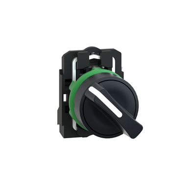 Switch 2 positions black short blade plastic stable NO