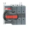 Switch disconnector with fuses 32A with a handle and a shaft OS32GD03P