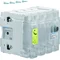 Switch disconnector with fuses 4-pole NH000 63A