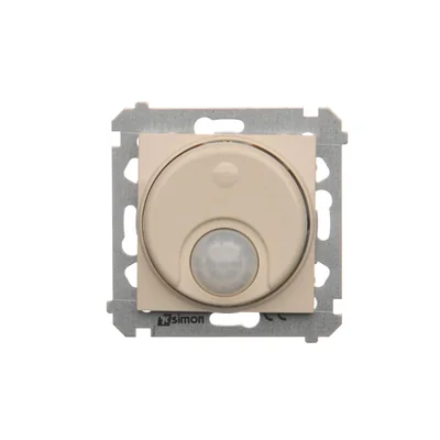 Switch with motion sensor and relay with protection (module) 8(2)A 230V cream