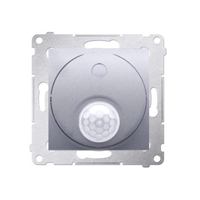 Switch with motion sensor and relay with protection (module) 8(2)A 230V silver (metallic)