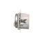Switch with motion sensor and relay with protection (module) 8(2)A 230V silver (metallic)