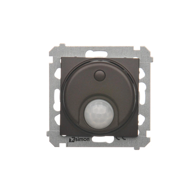 Switch with motion sensor (module) 20-500 W, matt bronze metallic