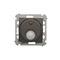 Switch with motion sensor (module) 20-500 W, matt bronze metallic