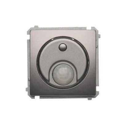 Switch with motion sensor (module) 20-500 W, metallic stainless steel