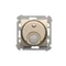 Switch with motion sensor (module) 20-500W gold (metallic)