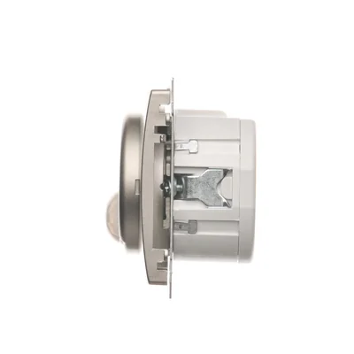Switch with motion sensor (module) 8(2) A, 230V, metallic satin