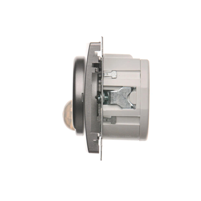 Switch with motion sensor (module) 8(2) A, 230V, metallic stainless steel