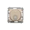 Switch with motion sensor with protection (module) 20-500W cream