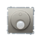 Switch with motion sensor with relay (module) 8(2) A, 230V satin metallic