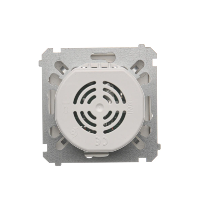 Switch with motion sensor with relay (module) 8(2) A, 230V satin metallic