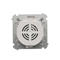 Switch with motion sensor with relay (module) 8(2) A, 230V satin metallic