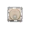 Switch with motion sensor with relay (module) 8(2)A 230V cream