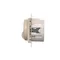 Switch with motion sensor with relay (module) 8(2)A 230V cream