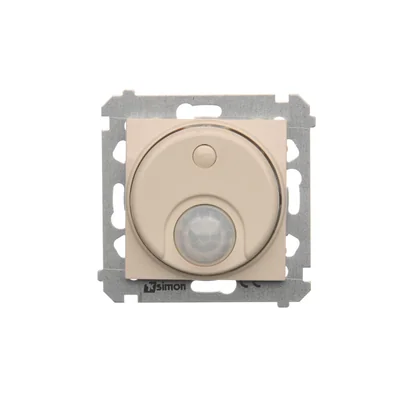 Switch with motion sensor with relay (module) 8(2)A 230V cream
