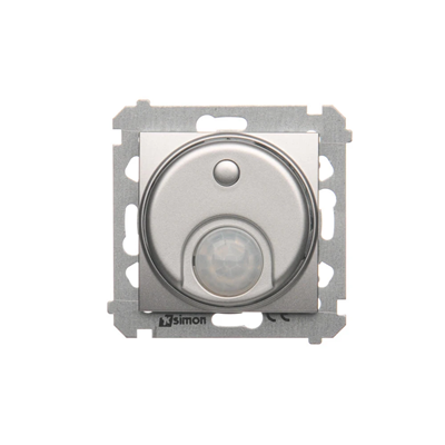 Switch with motion sensor with relay (module) 8(2)A 230V silver (metallic)