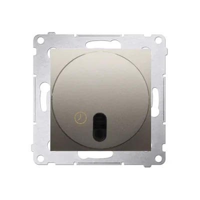 Switch with switch-off delay (module) 20-500W gold (metallic)