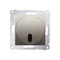 Switch with switch-off delay (module) 20-500W gold (metallic)